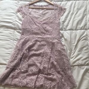 Free People A line Pink Dress